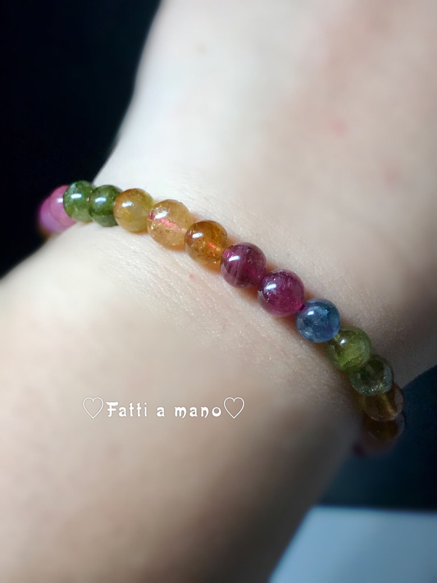 お買い得 超透明 ハイクォリティ 天然 マルチカラートルマリン