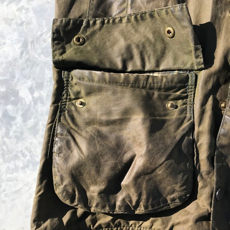 Barbour 旧2ワラント BEAUFORT c36