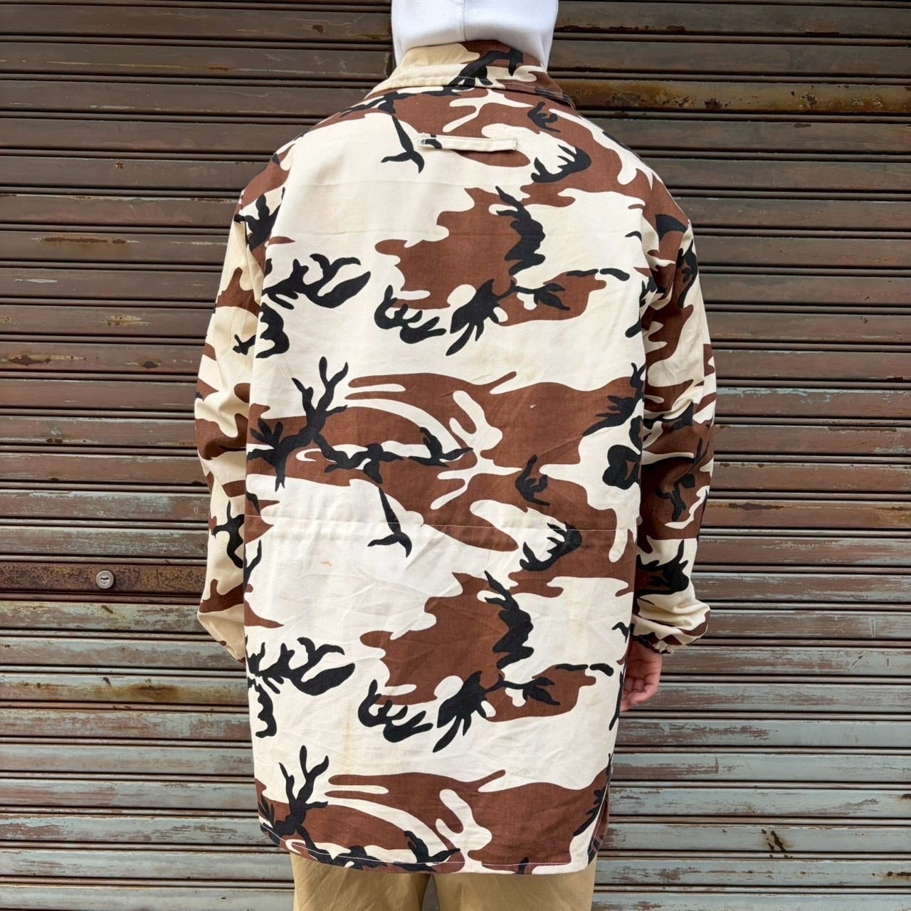 80s USA製 The Camo Clan 迷彩 ジャケット スノーカモ ウッドランド