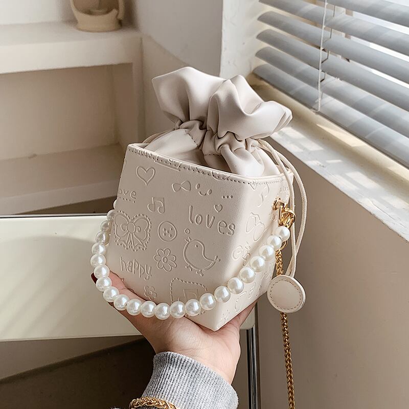 パールチェーン スタイル 真珠 Tiancai_Wing_Bag18183474537