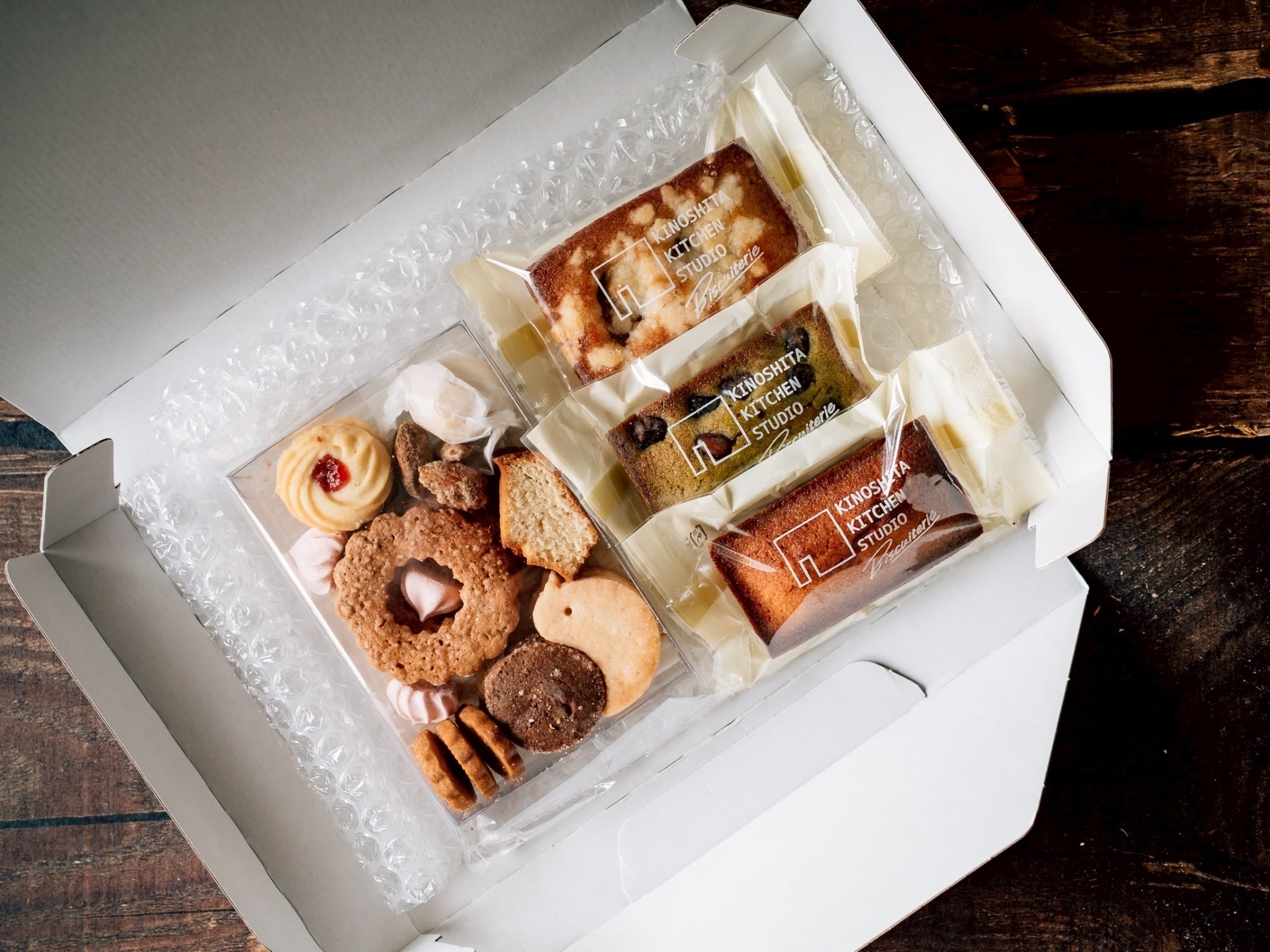 「ポストに届く 焼菓子セット」<送料込み> ― クッキー詰め合わせ&選べるフィナンシェ ― 「ご自宅用にも、ちいさな贈りものにもぴったり」