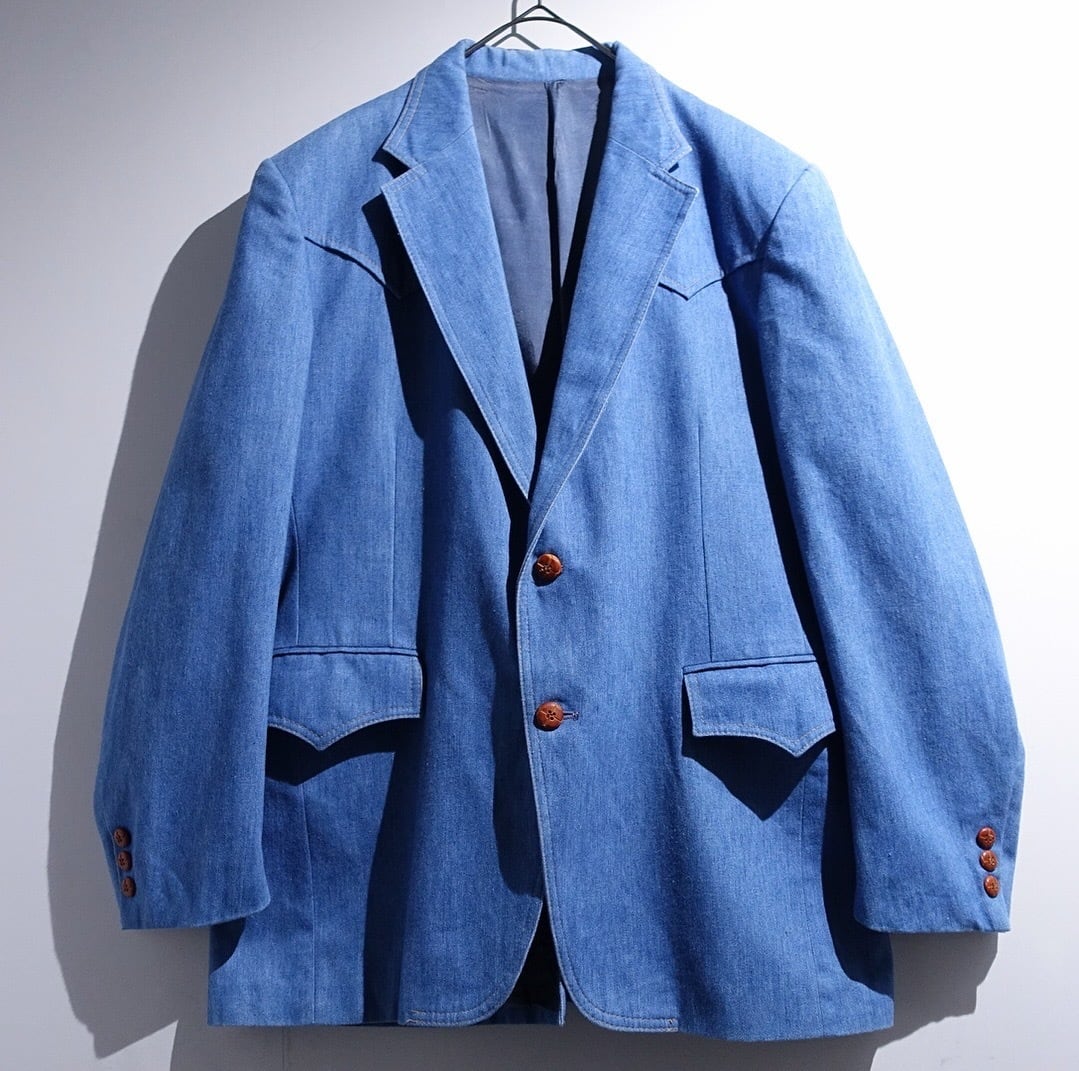 70s “Levi’s” Western Denim Tailored Jacket