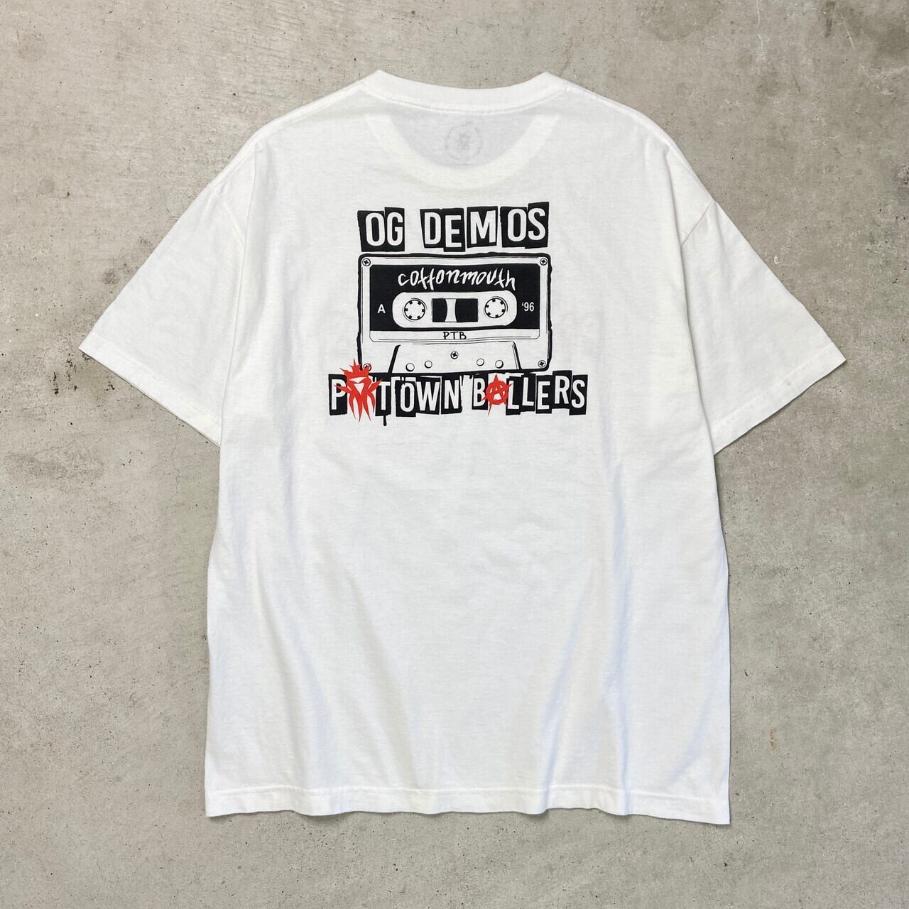 00年代 OG DEMOS P-TOWN BALLERS プリントTシャツ メンズXL 古着 00年代 OG DEMOS P-TOWN BALLERS プリントTシャツ メンズXL 古着