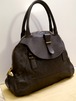 2015美品★Chloe クロエ マリー A4対応 ビジネス可 レザー トート ハンド バッグ★ 可愛らしさの中に儚げなグレージュの色味が大人の雰囲気