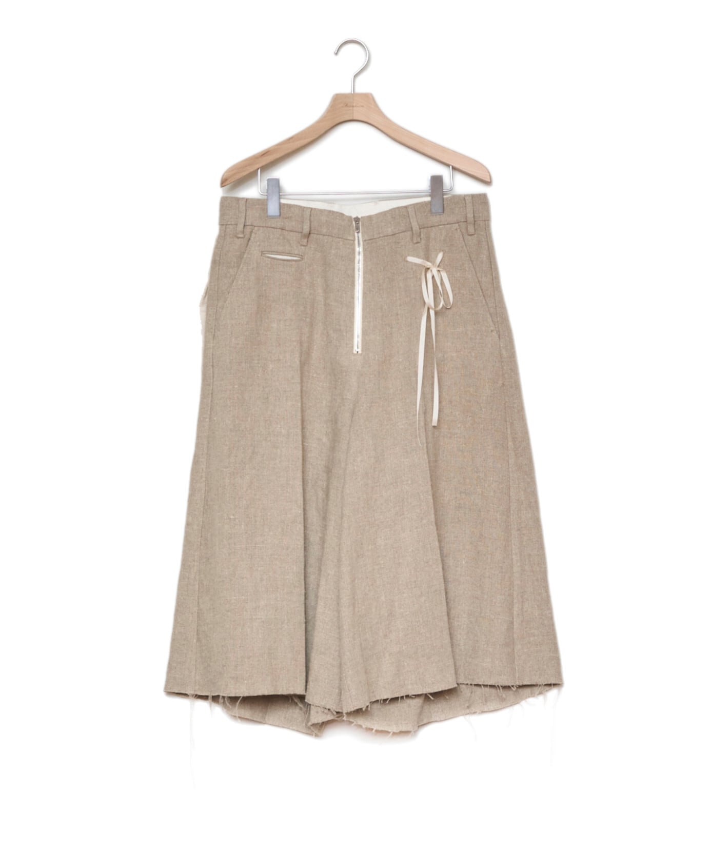Midorikawa / MID26SS-PT02 CROPPED CULOTTES PANTS (IVORY