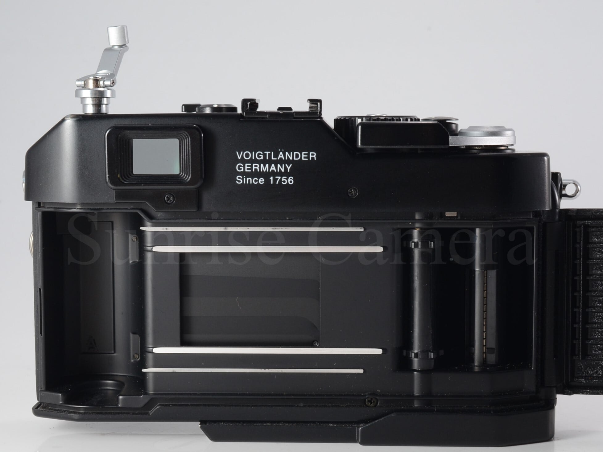 Voigtlander BESSA R ブラック /Color skopar 35mm F2.5 MC サイド