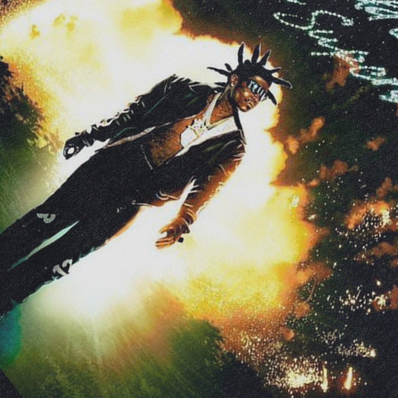 VINTAGE ストリート BOMB Tシャツ T915