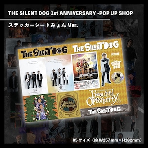 THE SILENT DOG LIVE2023-Beautiful Opportunity-ステッカーシート（全3種）