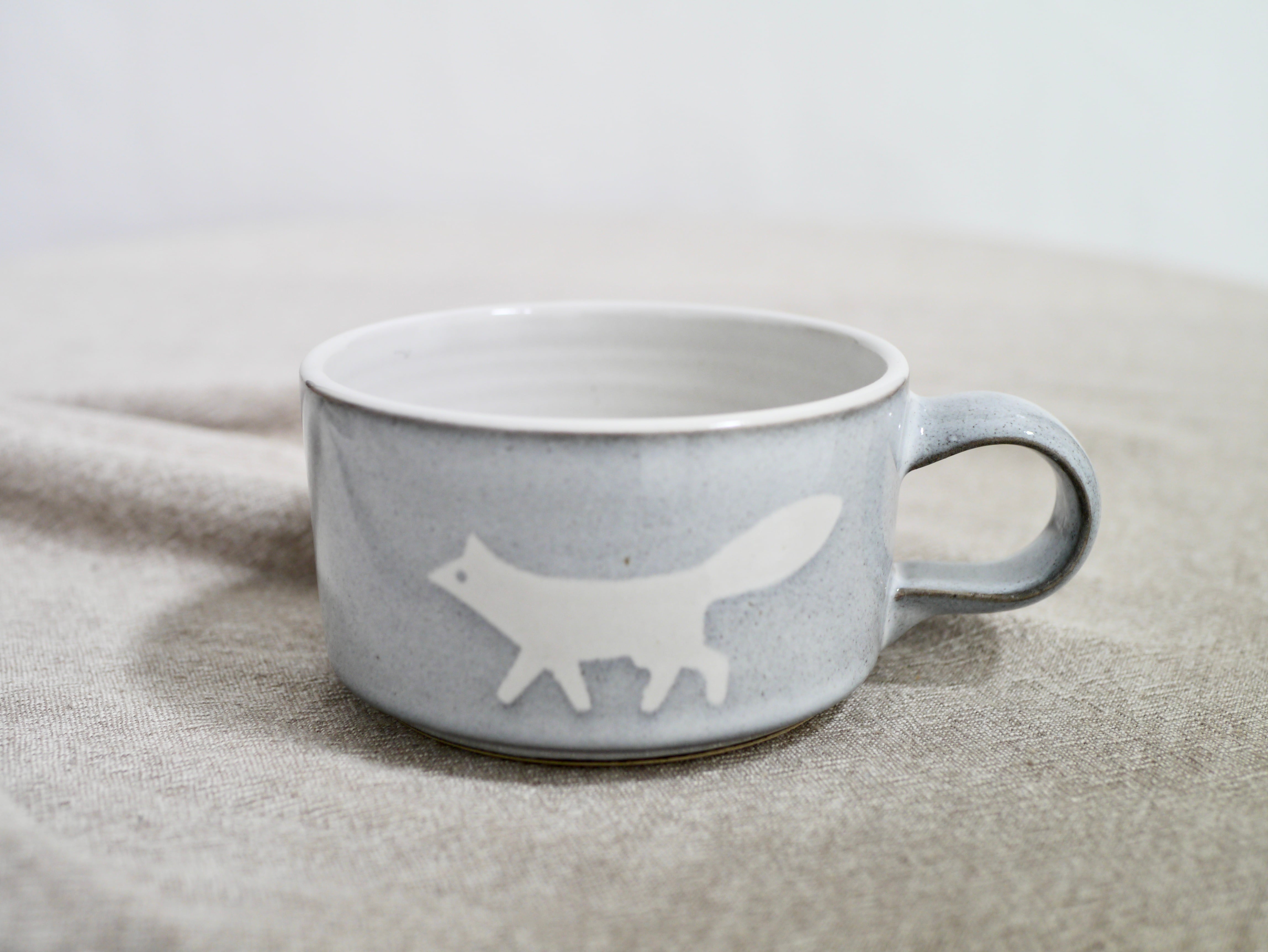 きつねのスープカップ