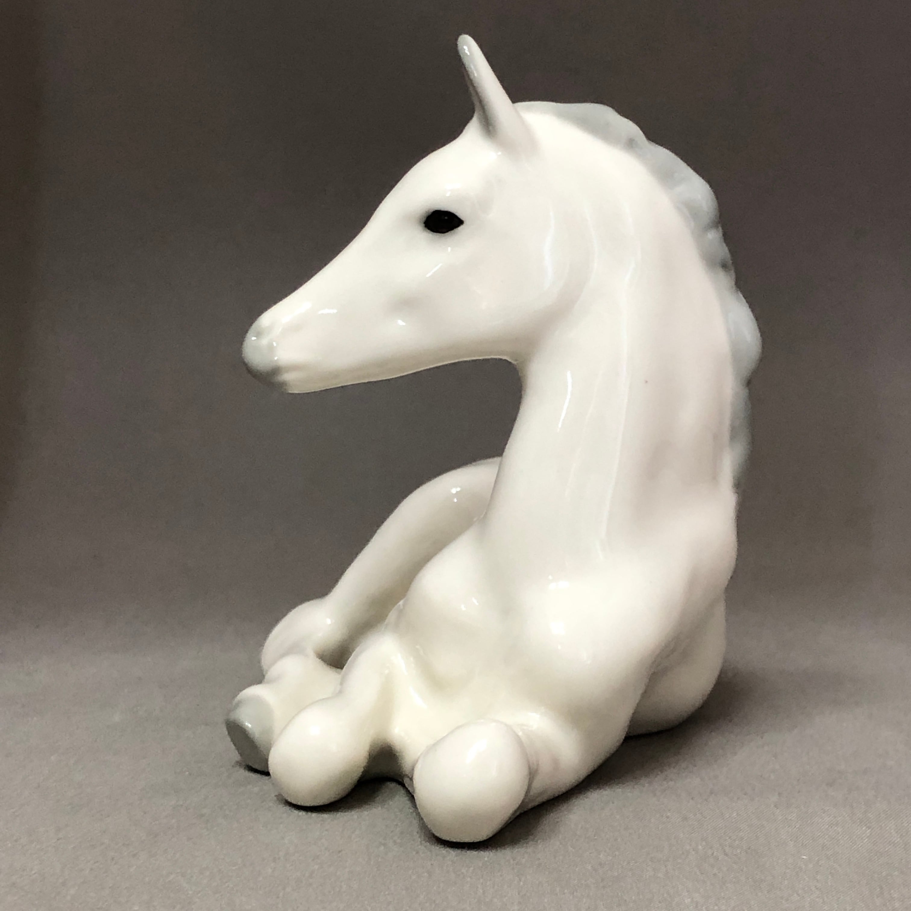 新品 Imperial Porcelain インペリアルポーセリン ロモノーソフ 白馬