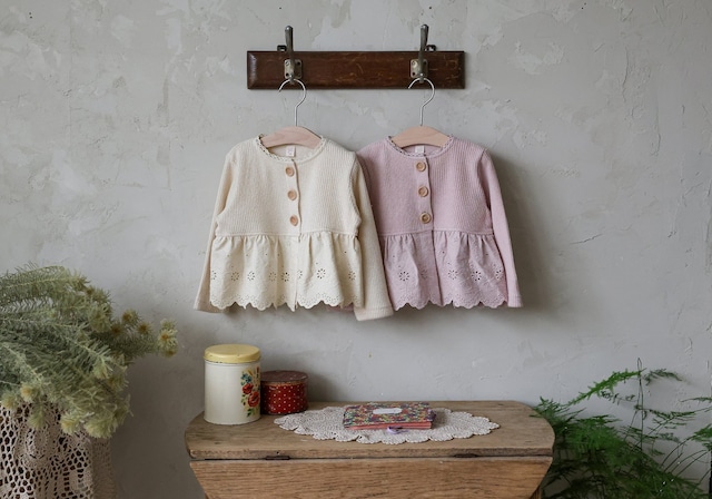 【取寄】flo|borno cardigan|ボルノカーディガン|90-140|kids&jr|26 autumn