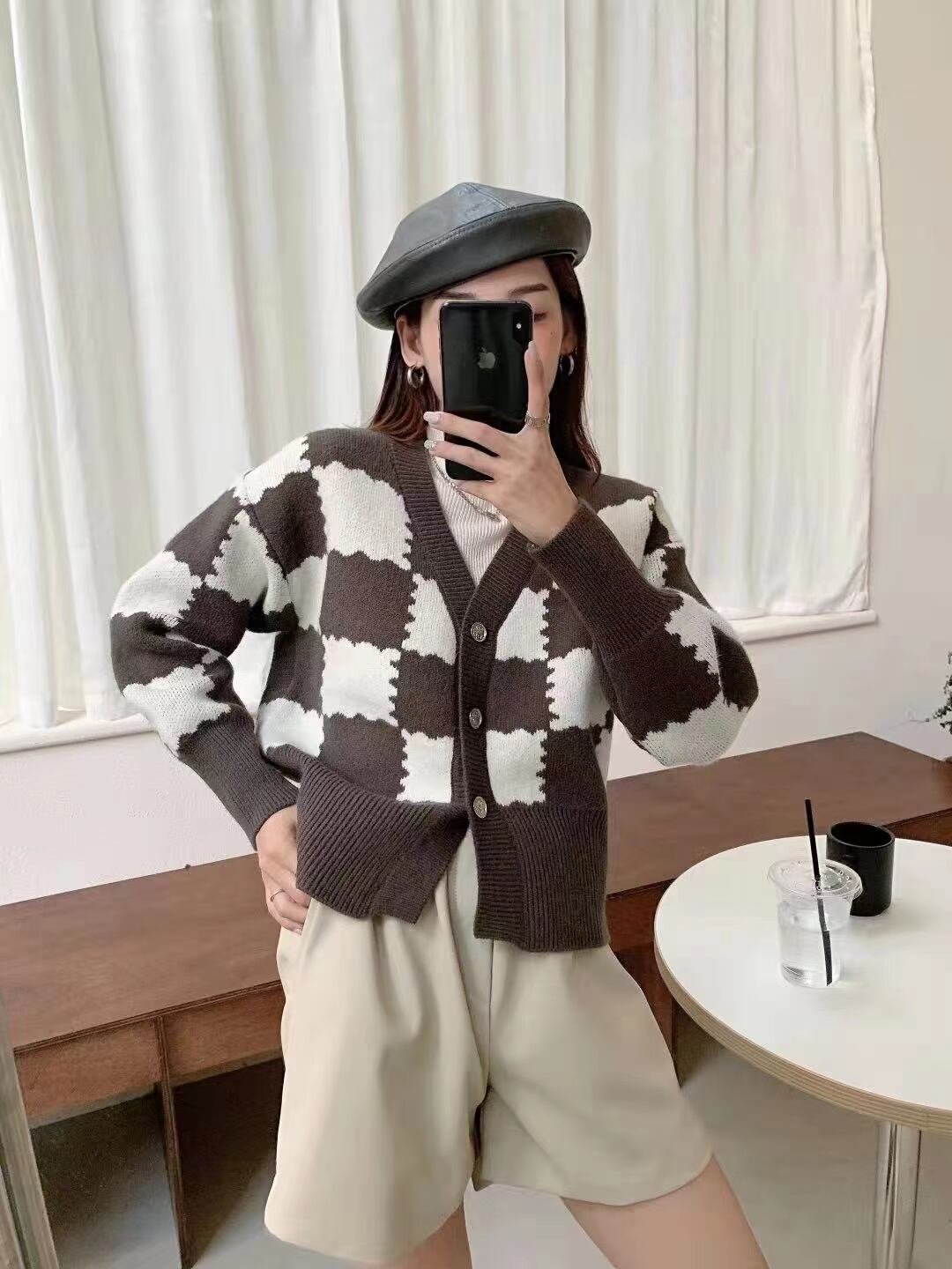 チャックカーディガン　AJ11295-L02