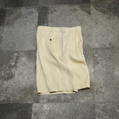BOHIO linen 2tuck slacks shorts