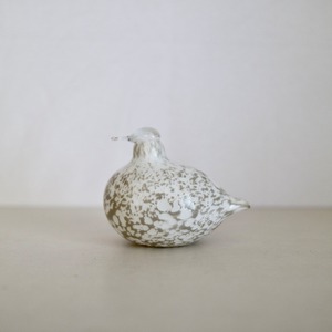 [SOLD OUT] Nuutajarvi Oiva Toikka ヌータヤルヴィ オイバトイッカ /  Ptarmigan バード