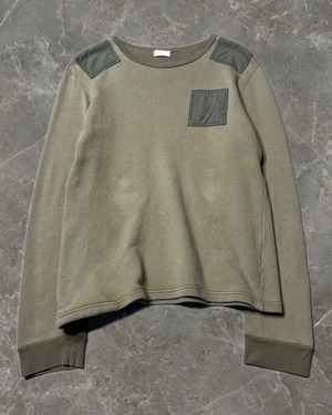 "HELMUT LANG 1996s" shoulder design military top