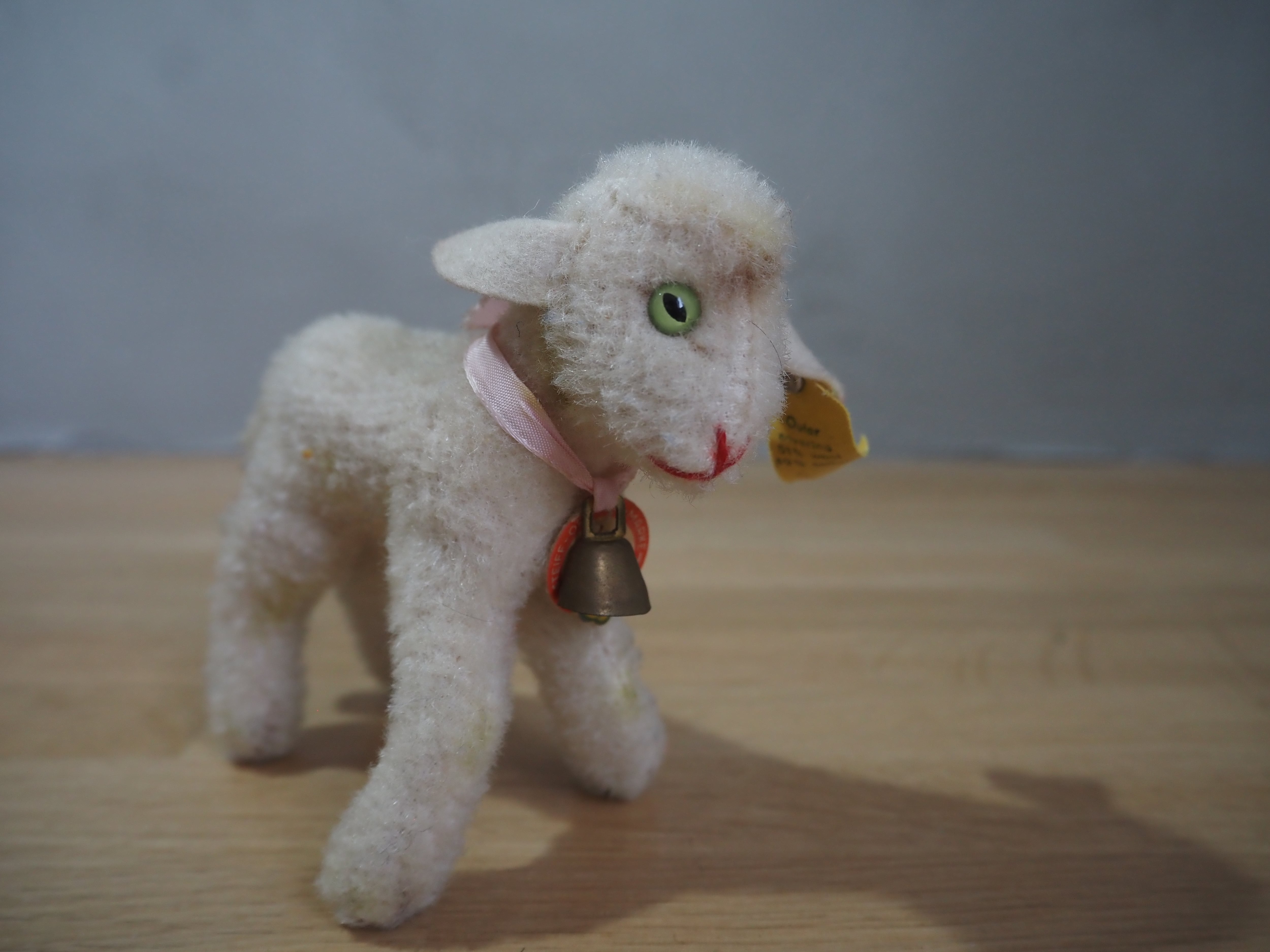 オールド シュタイフ ヒツジ Steiff Lamby 10cm | ヒガシマチマーケット