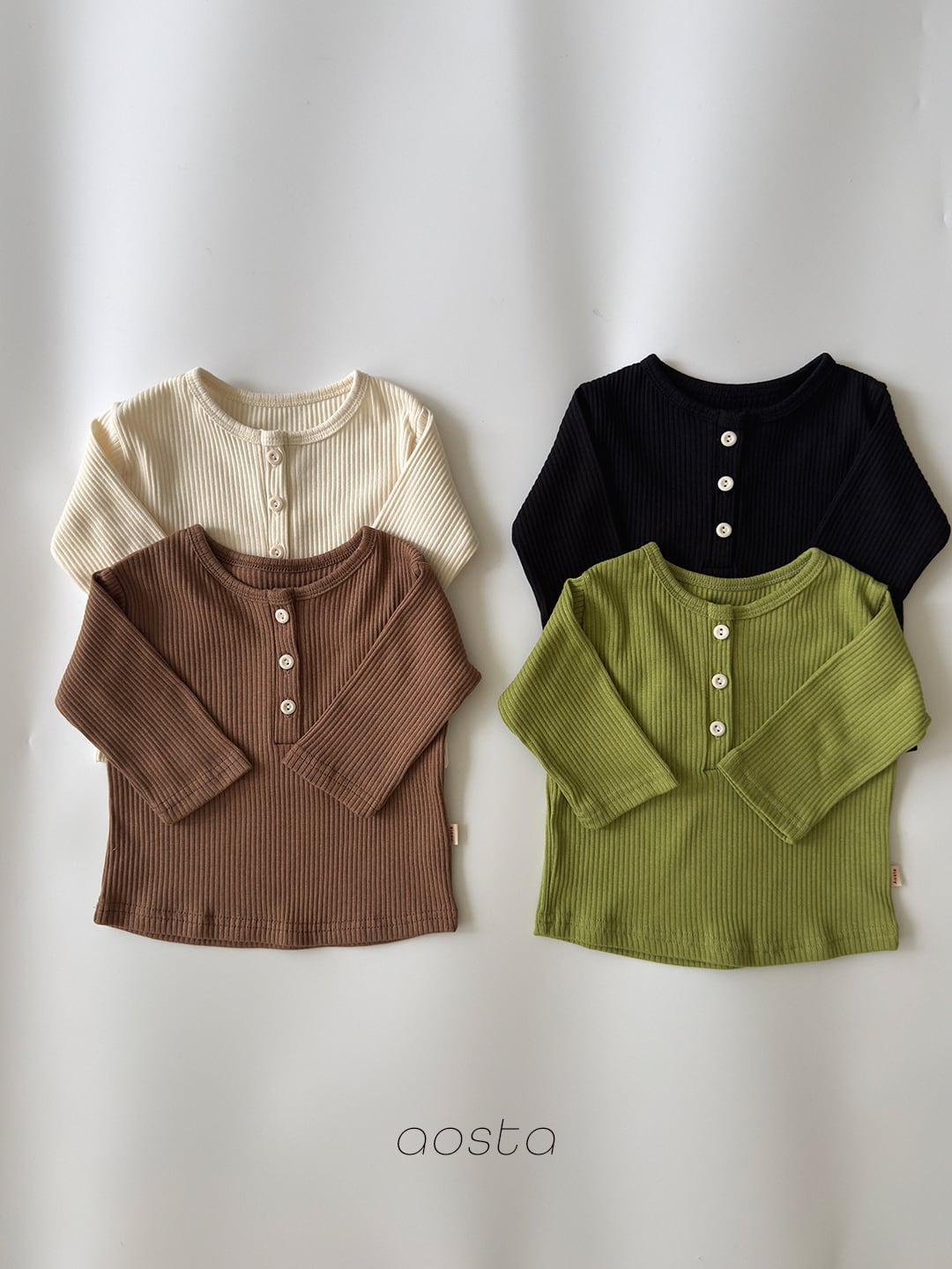 butter button tee【aosta】※10月上旬〜中旬発送予定