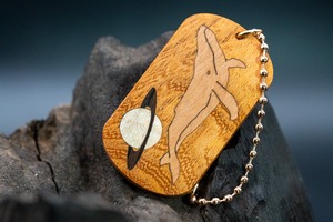 【日本を代表する巨木】欅 (ケヤキ) ドッグタグ 勇魚と惑星