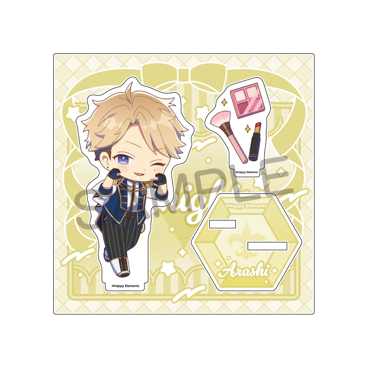 あんスタ Knights 鳴上嵐 アクリルスタンド あんさんぶるスターズ！！ きゃらとりあ アクリルスタンド 鳴上 嵐