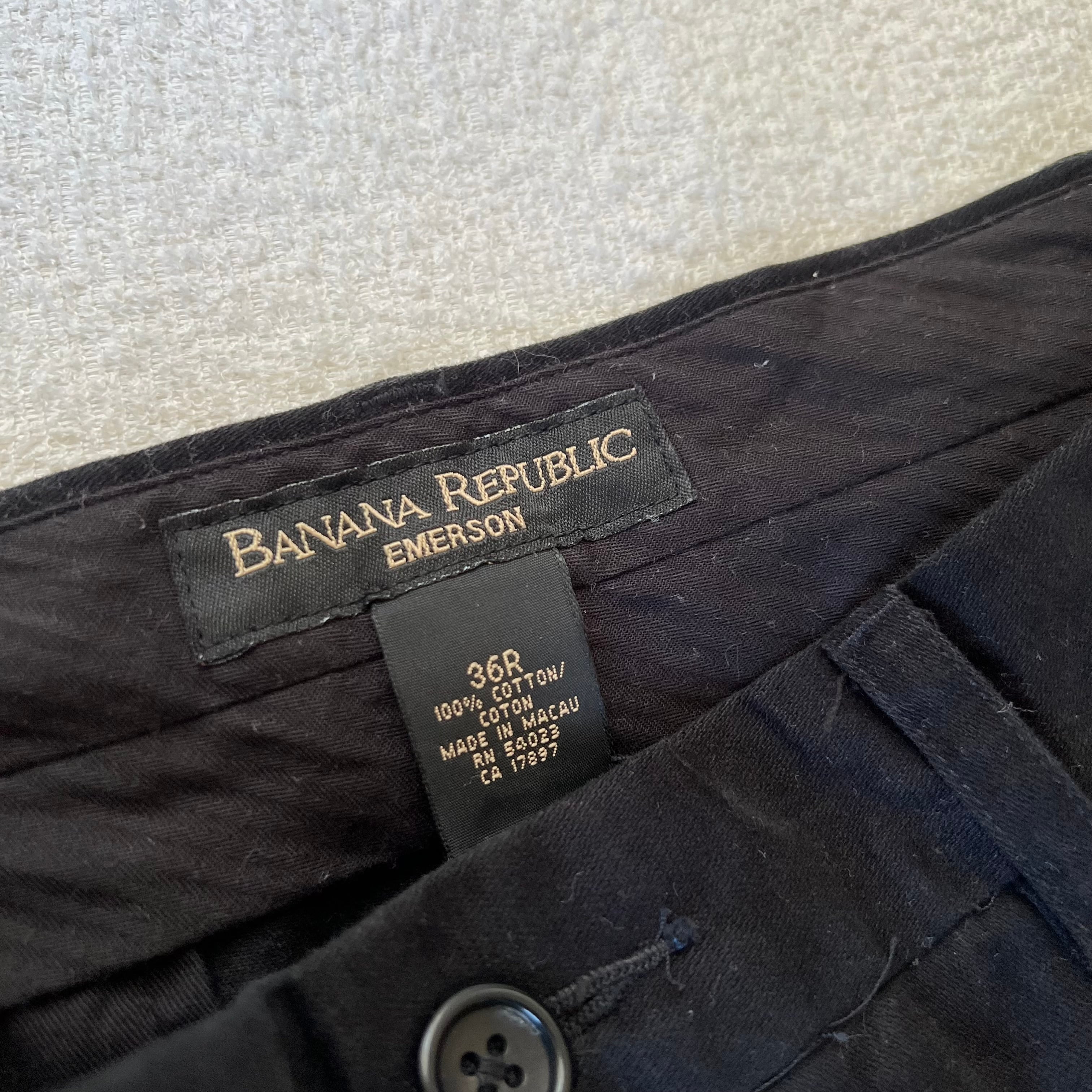 90s BANANA REPUBLIC バナナリパブリック ブラック チノパン