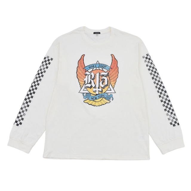 【R13】R13 SKATE L/S TEE(ECRU)