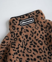 【#Re:room】LEOPARD BOA BLOUSON［REJ116］