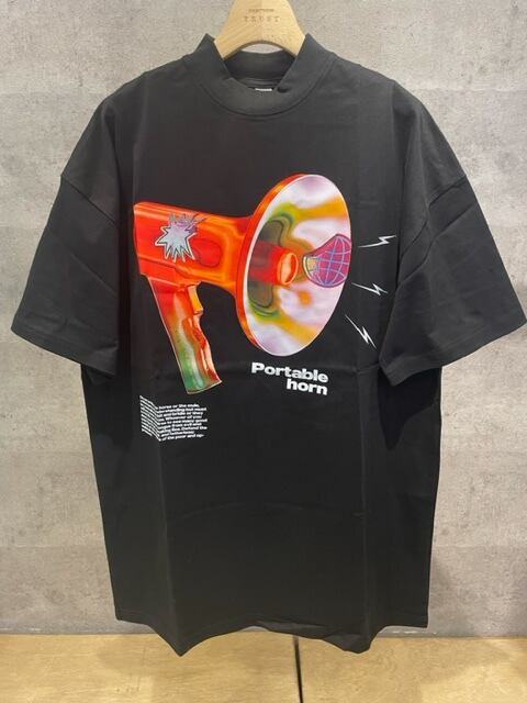 【ブラック】スピーカープリントTee