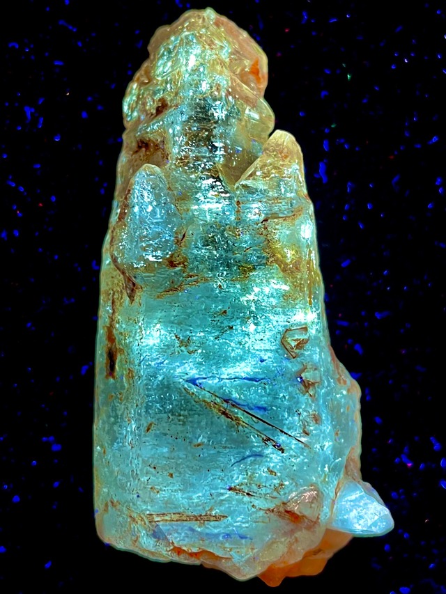 3) 努力と成長の支援「マダガスカル産オイルinクオーツ」原石