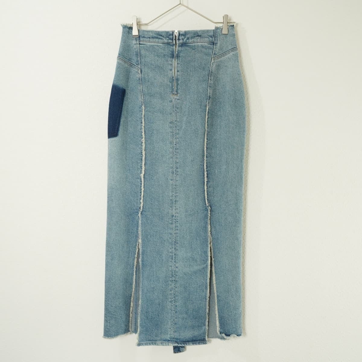 未使用 AMERI アメリ REMAKE DENIM SKIRT リメイク デニム スカート  