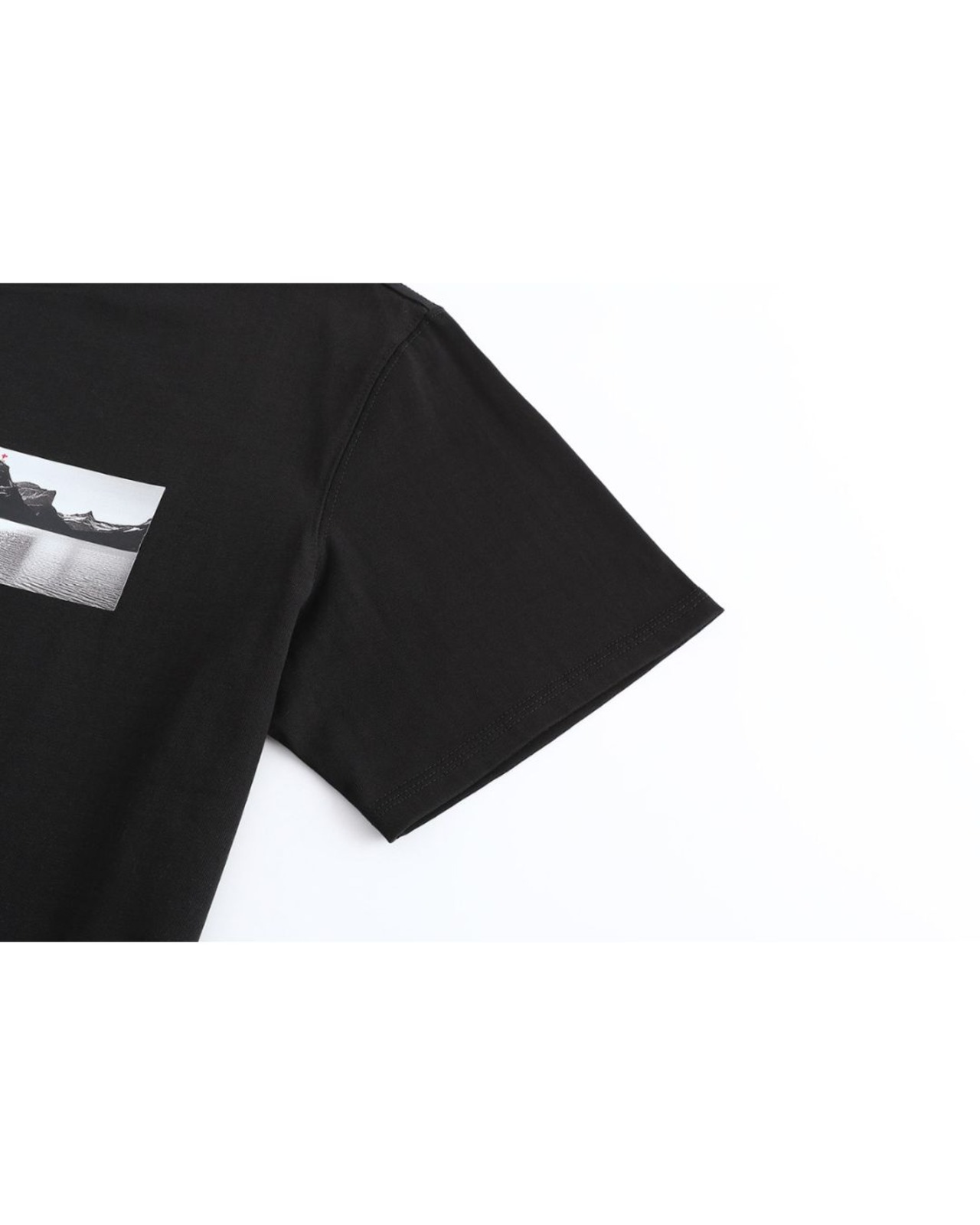 グラフィックプリント半袖Tシャツ S0568