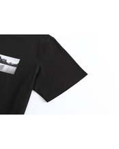 グラフィックプリント半袖Tシャツ S0568