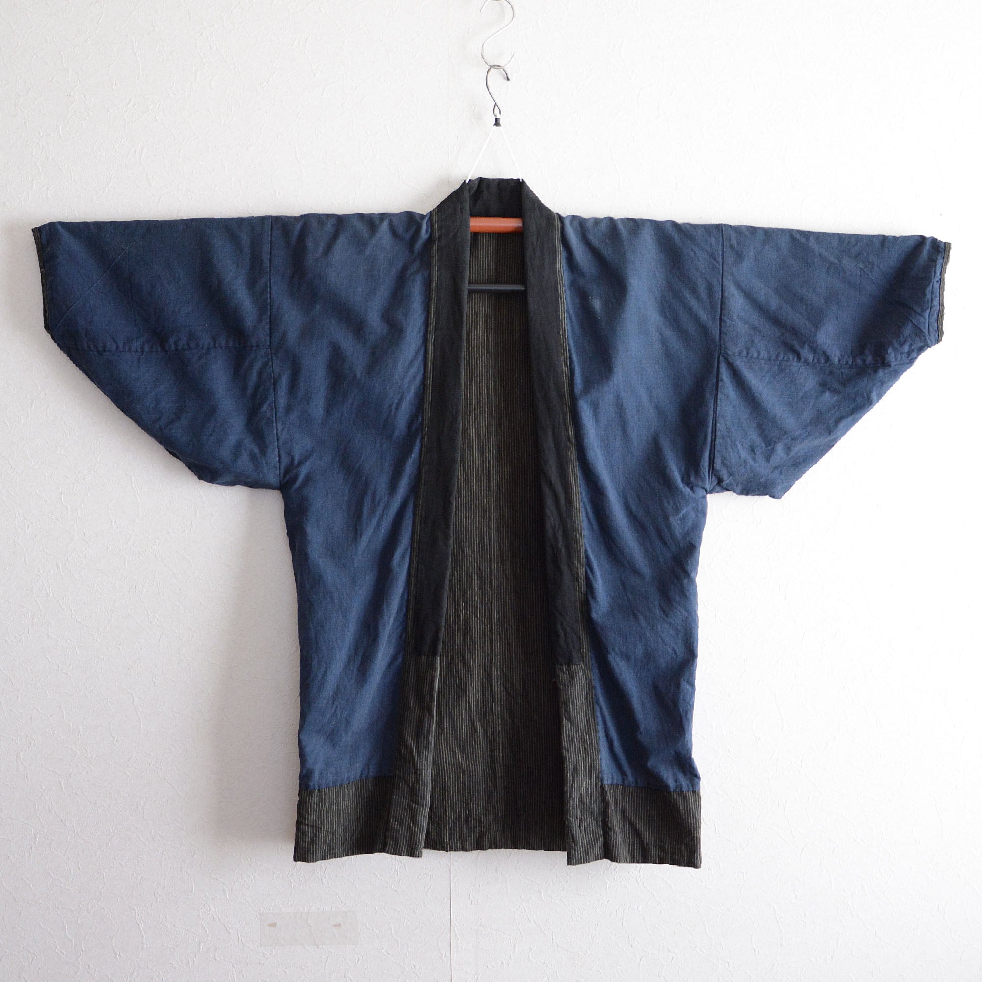 野良着 藍染 木綿 着物 古布 絣 襤褸 ジャパンヴィンテージ 野良着 藍染 木綿 着物 古布 絣 襤褸 ジャパンヴィンテージ