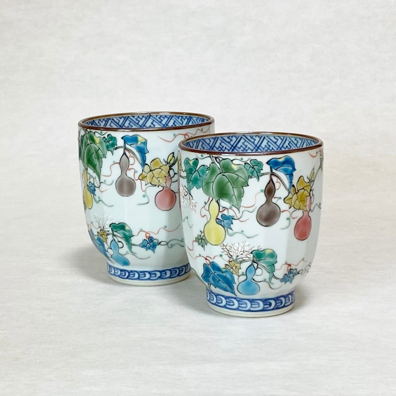 <壱楽窯> 六瓢組湯呑