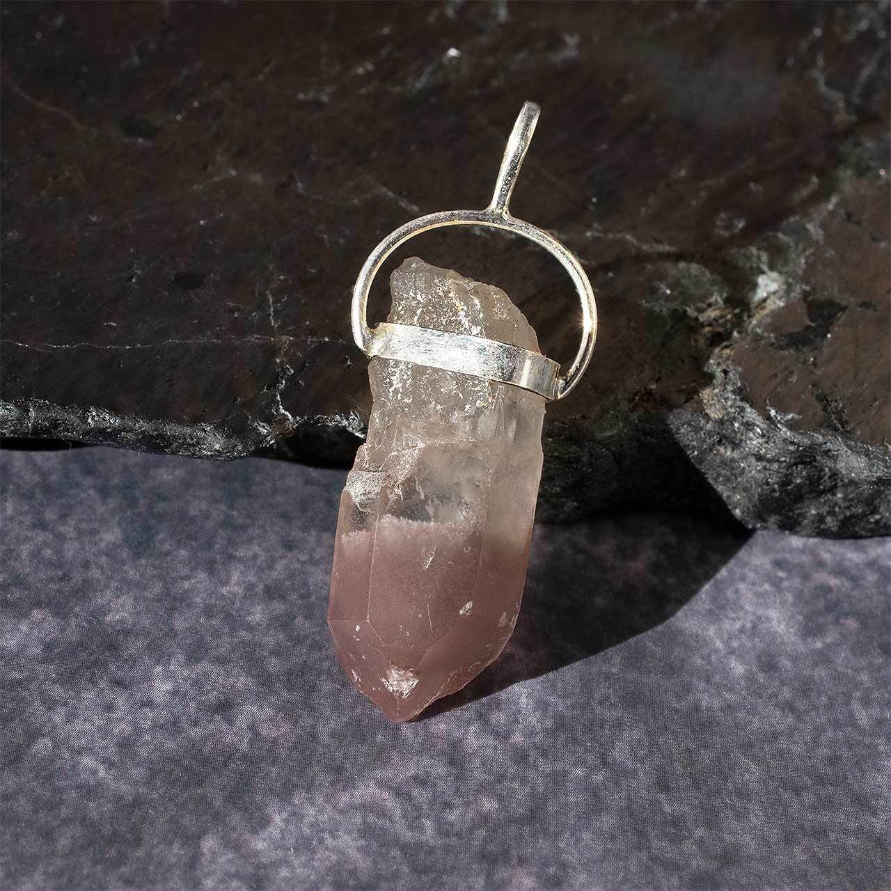 クォーツインクォーツ（貫入水晶）ペンダントトップ No.5 | Crystal Life