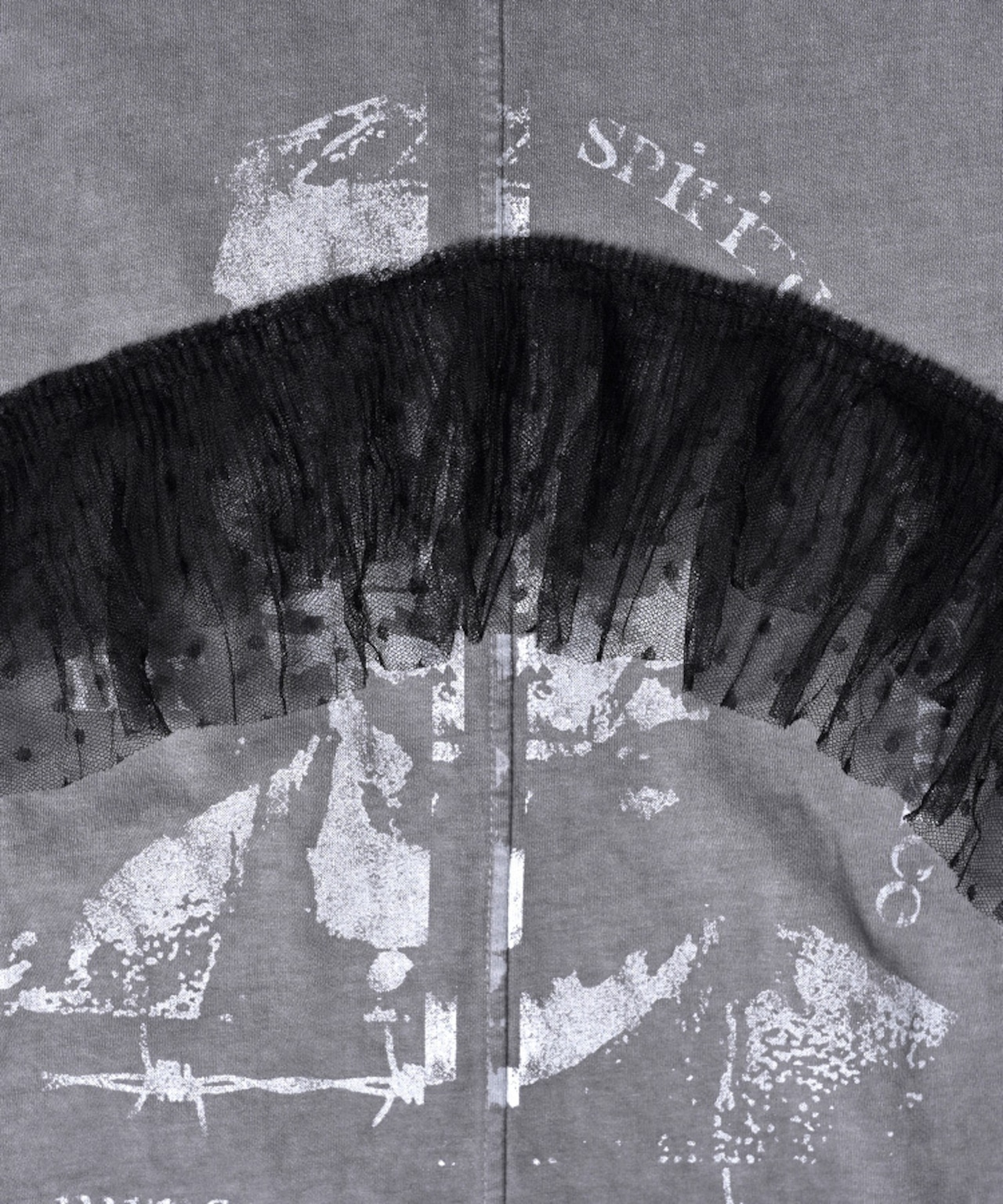 【ATELIER LINE】ドットチュールドッキングレイヤード L/S Tシャツ　CQ-48080H