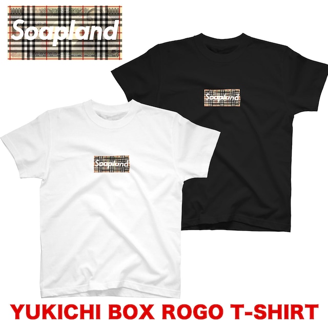 Soapland YUKICHI BOX ROGO Tシャツ【ご注文から4週間前後での発送】