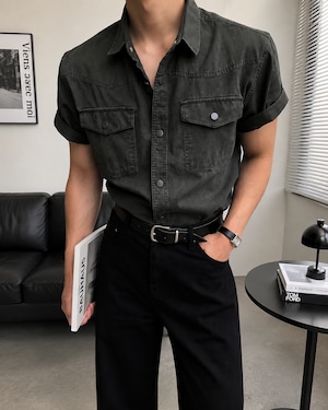 Western Vintage Cotton Shirts (4color)