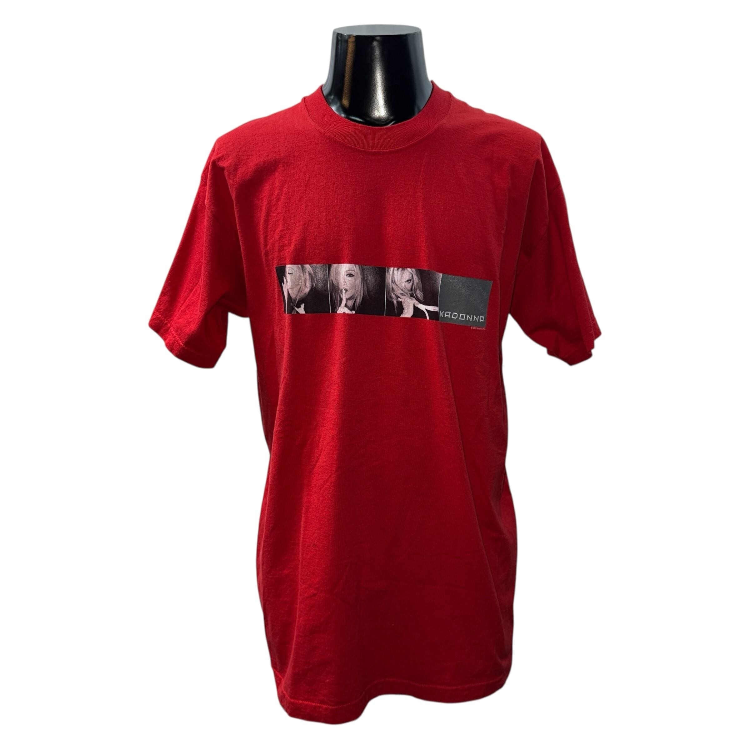 R*e様 マドンナ MADONNA 2001 DROWNED ワールドツアー T MADONNA】マドンナ ''DROWNED WORLD TOUR 2001''Tシャツ