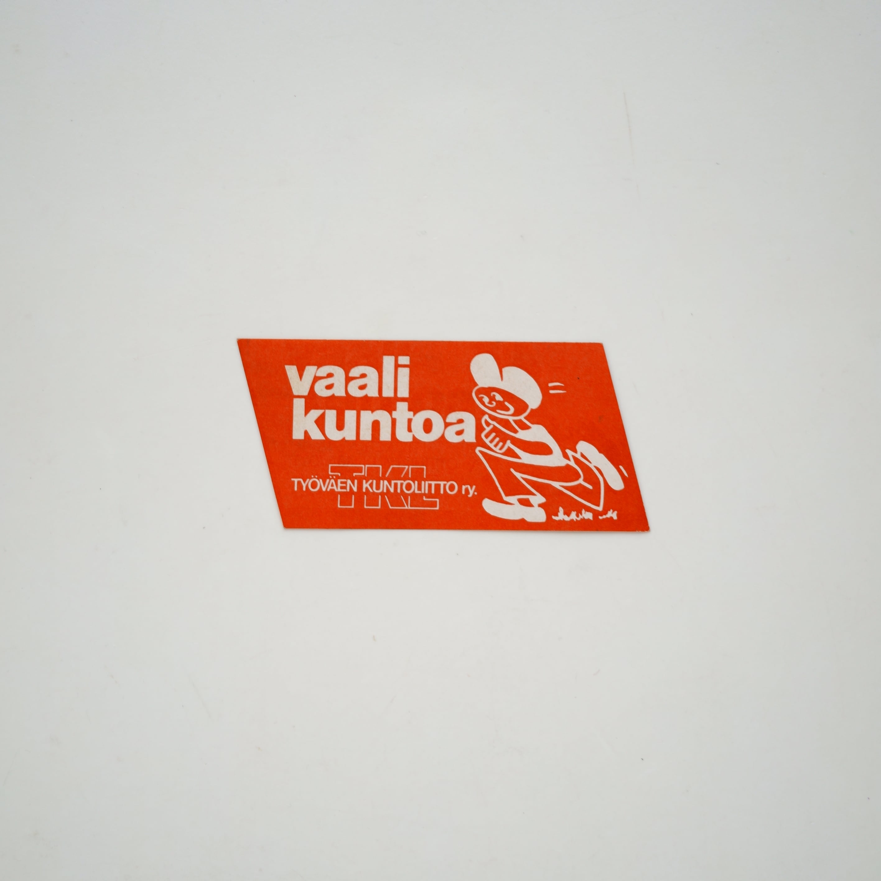 Vintage Sticker / Työväen Kuntoliitto