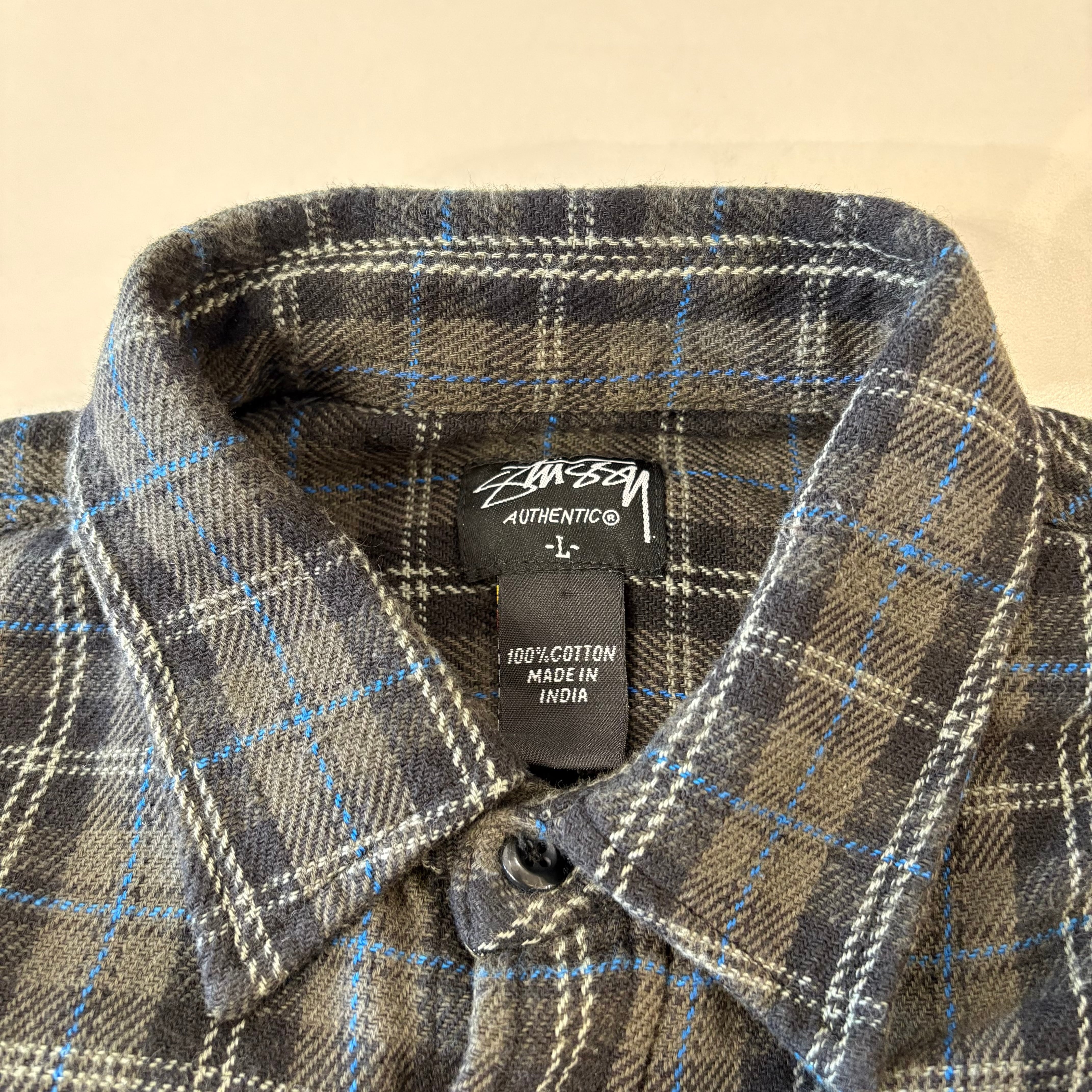 00s STUSSY FLANNEL SHIRT | BerBerJin Yuhodo 00s STUSSY FLANNEL SHIRT | BerBerJin Yuhodo