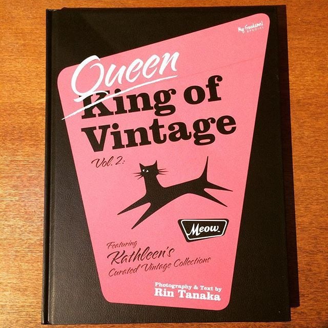 ファッションの本「Queen Of Vintage Vol.2 Meow (Americana Fashions 1920s-1950s)／田中凛太郎 - 画像1
