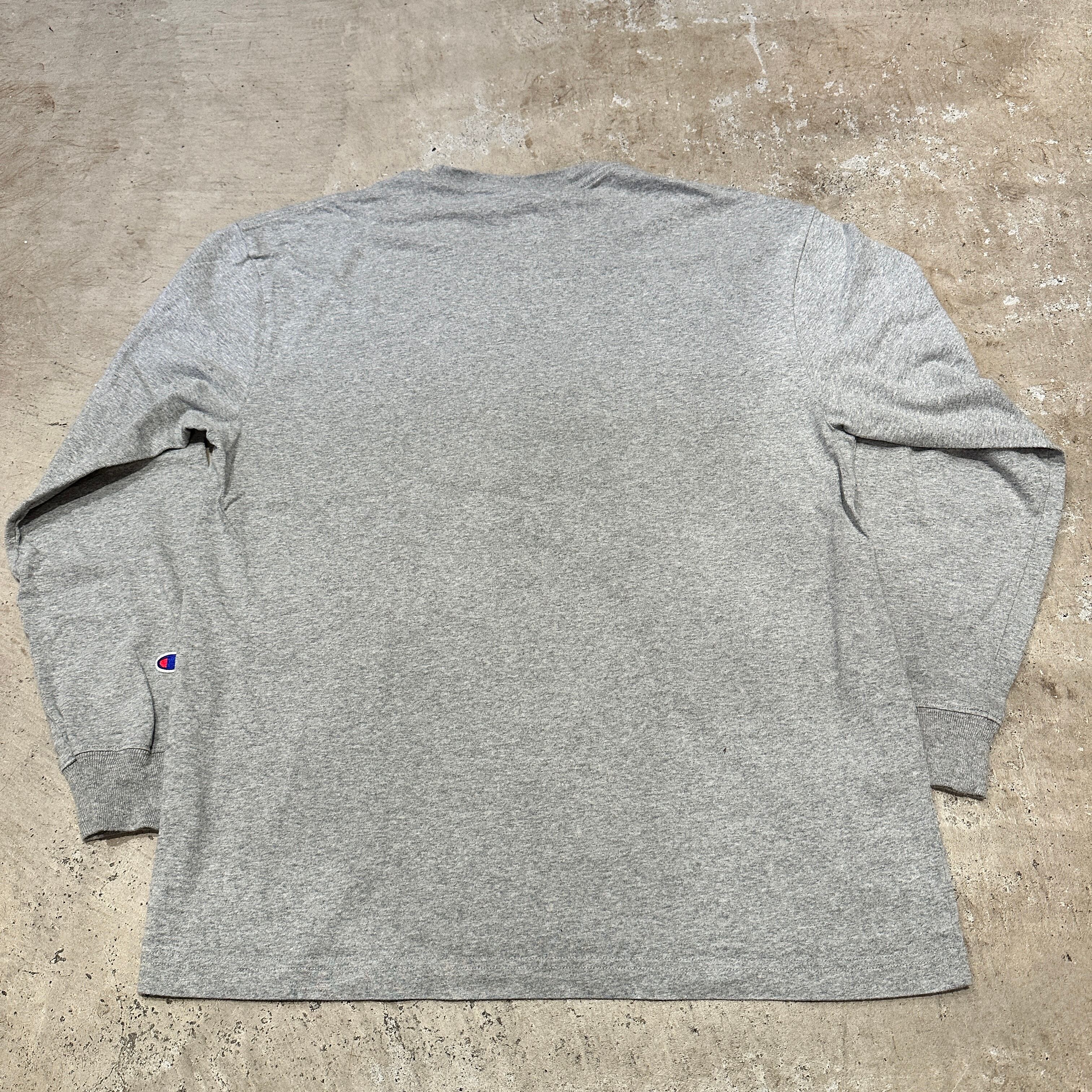 ⓃCHAMPION RHC L/S T- SHIRT GRAY SIZE M | safarionline