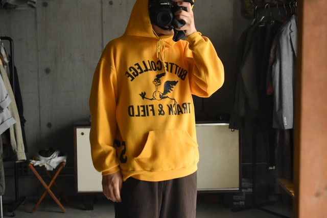 OK／70's "RUSSELL ATHLETIC" pullover sweat parka