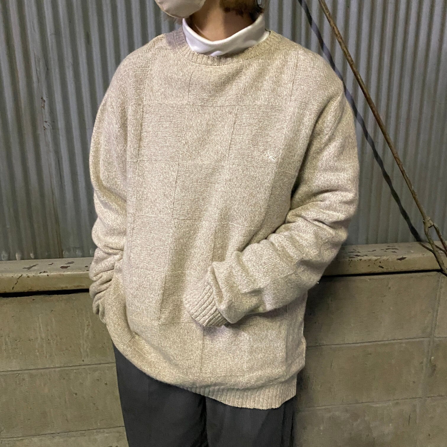 バーバリー】ベージュ 偉 ウール ダッフルコート 120cm