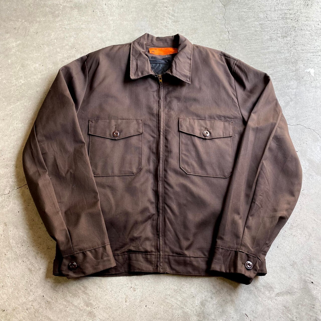70〜80年代 USA製 REDKAP レッドキャップ ワークジャケット メンズL 
