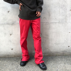 90s DICKIES RED EASY FLARE PANTS