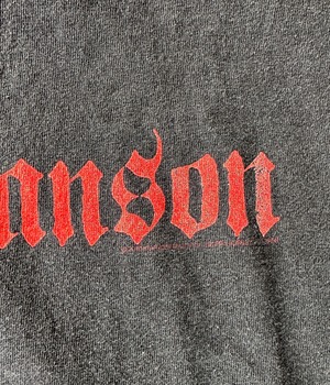 -MARILYN MANSON- Vintage 00s Face Print T-shirt