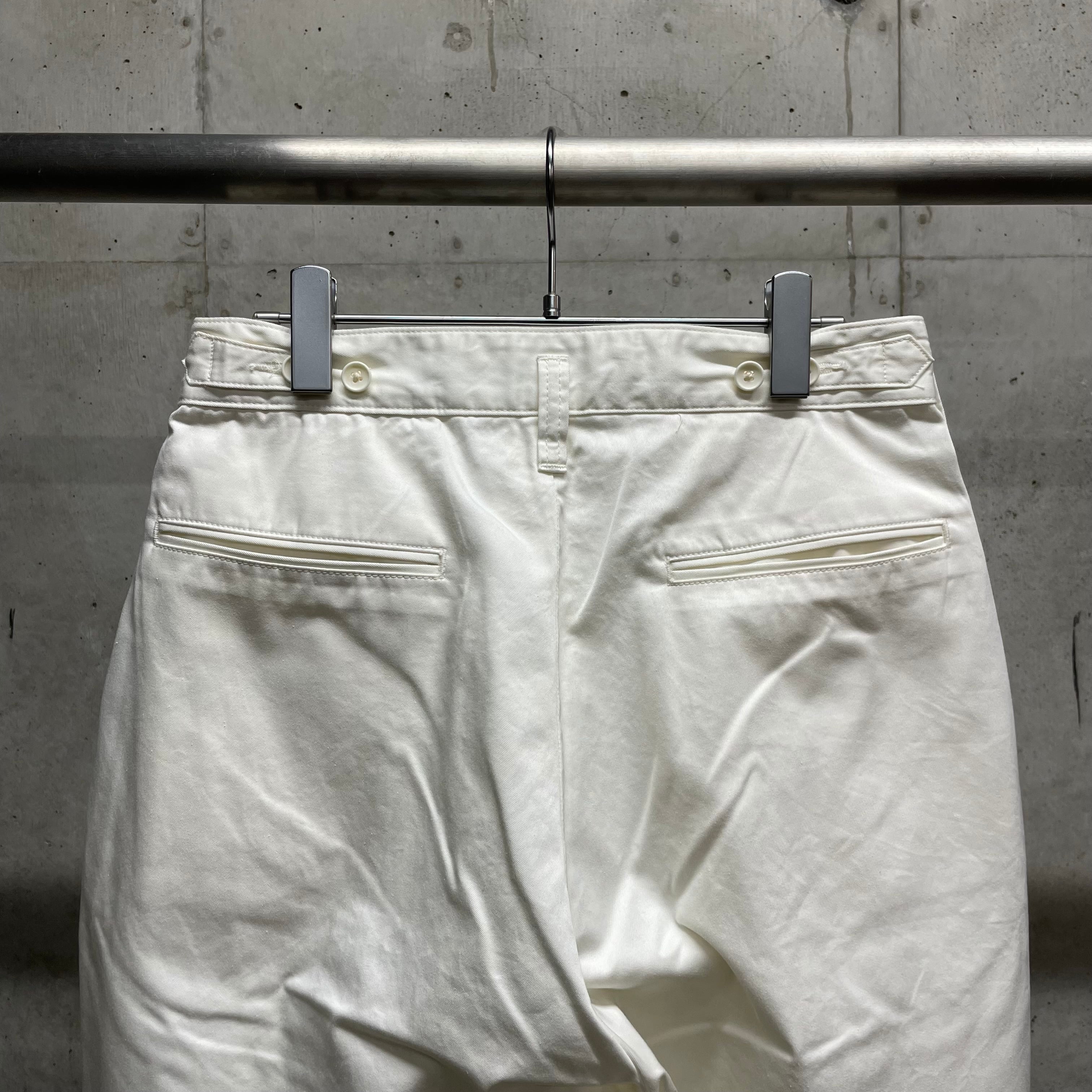 Porter Classic】SUMMER CHINOS GENE KELLY PANTS_WHITE | marfa store