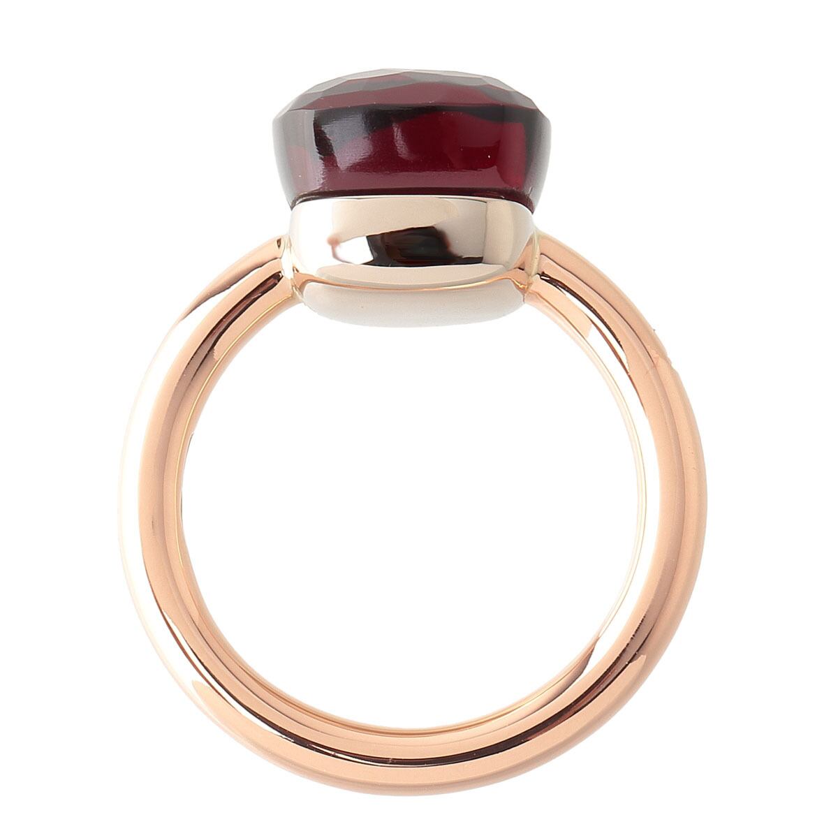 ポメラート ヌード クラシック ガーネット リング 現行モデル 約11号  