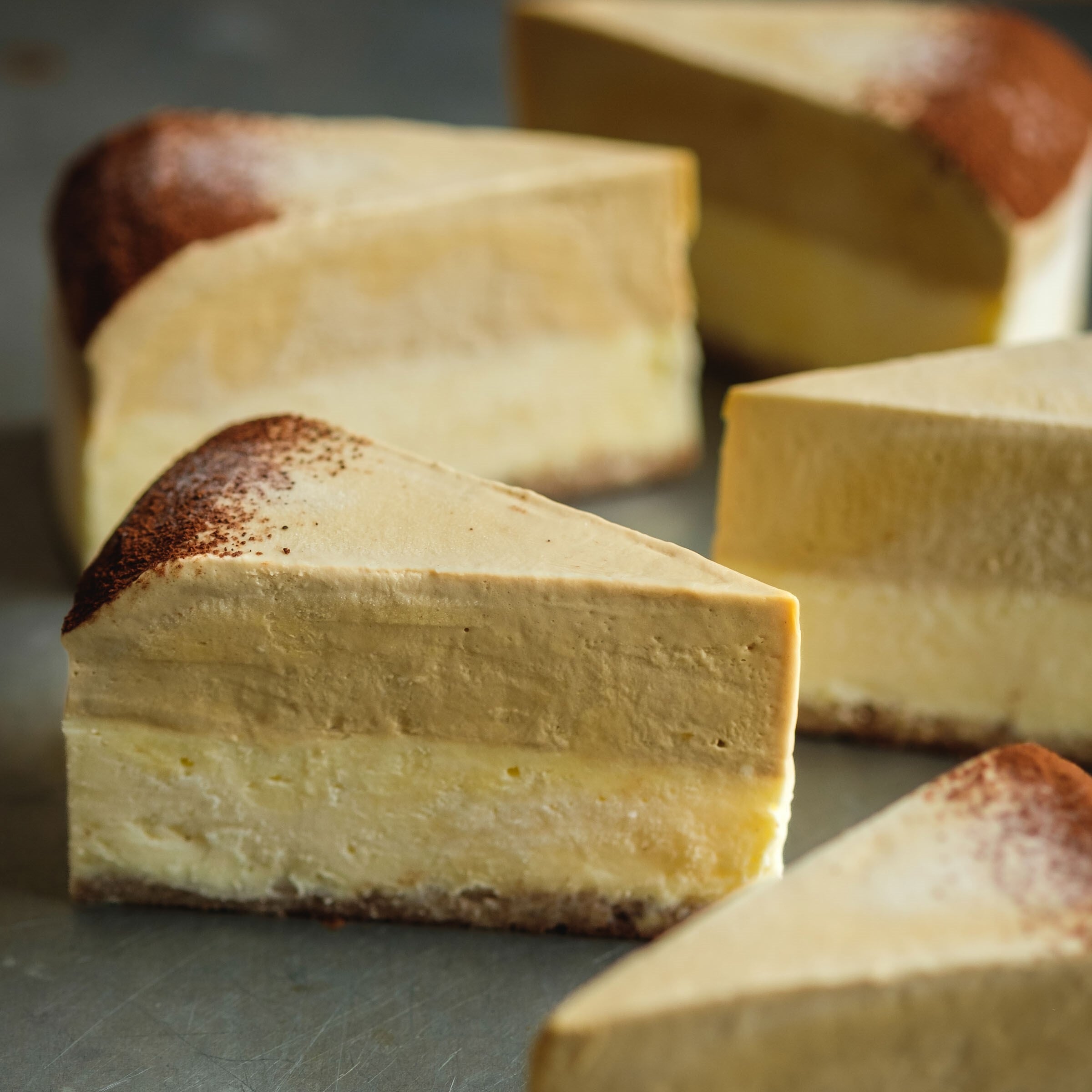 カット：モカチーズケーキ